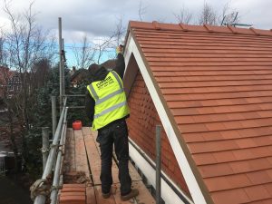 Re-roofing north west